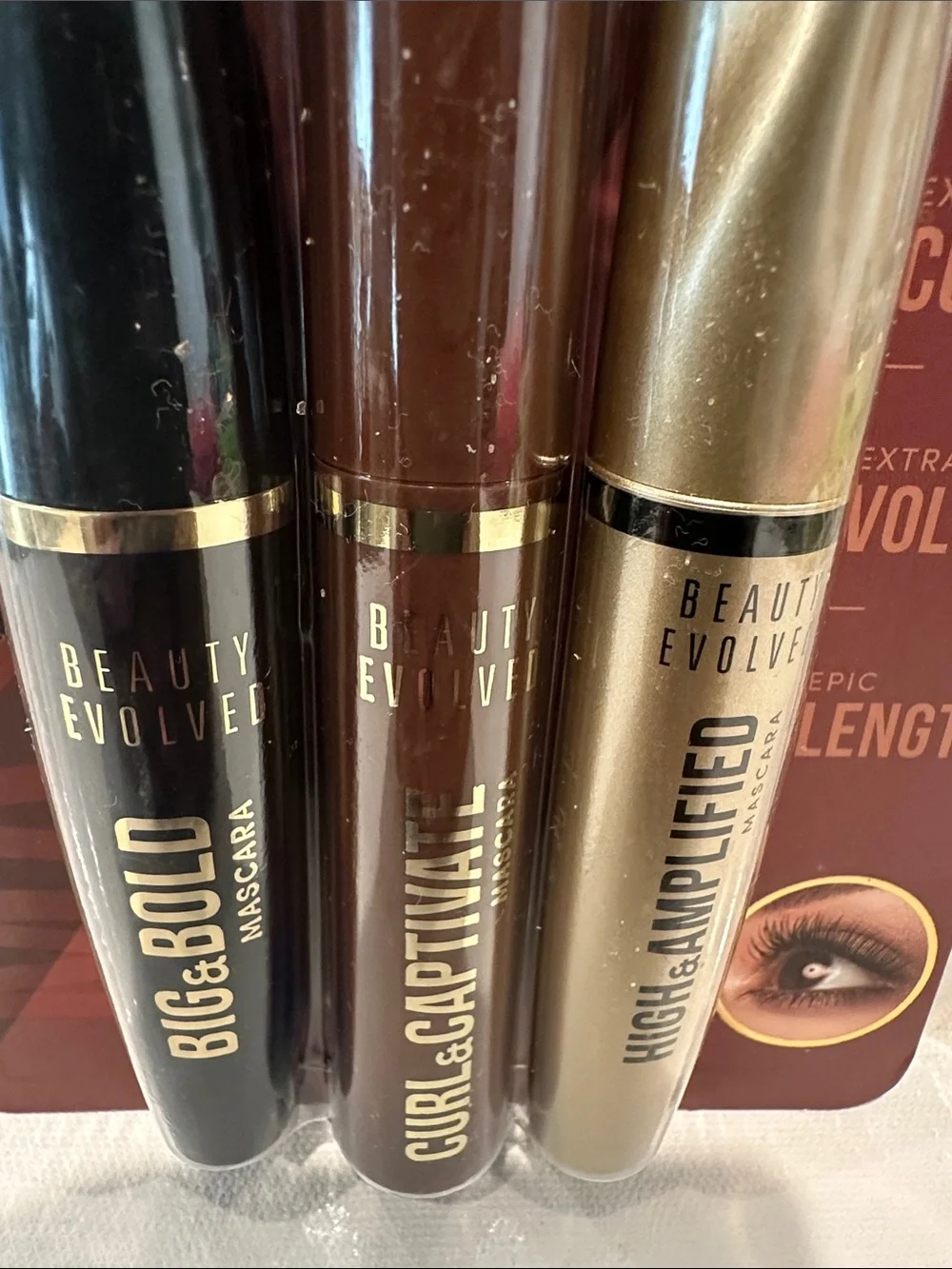 Beauty Evolved Lash Glam Ultimate Lash Kit black and brown.